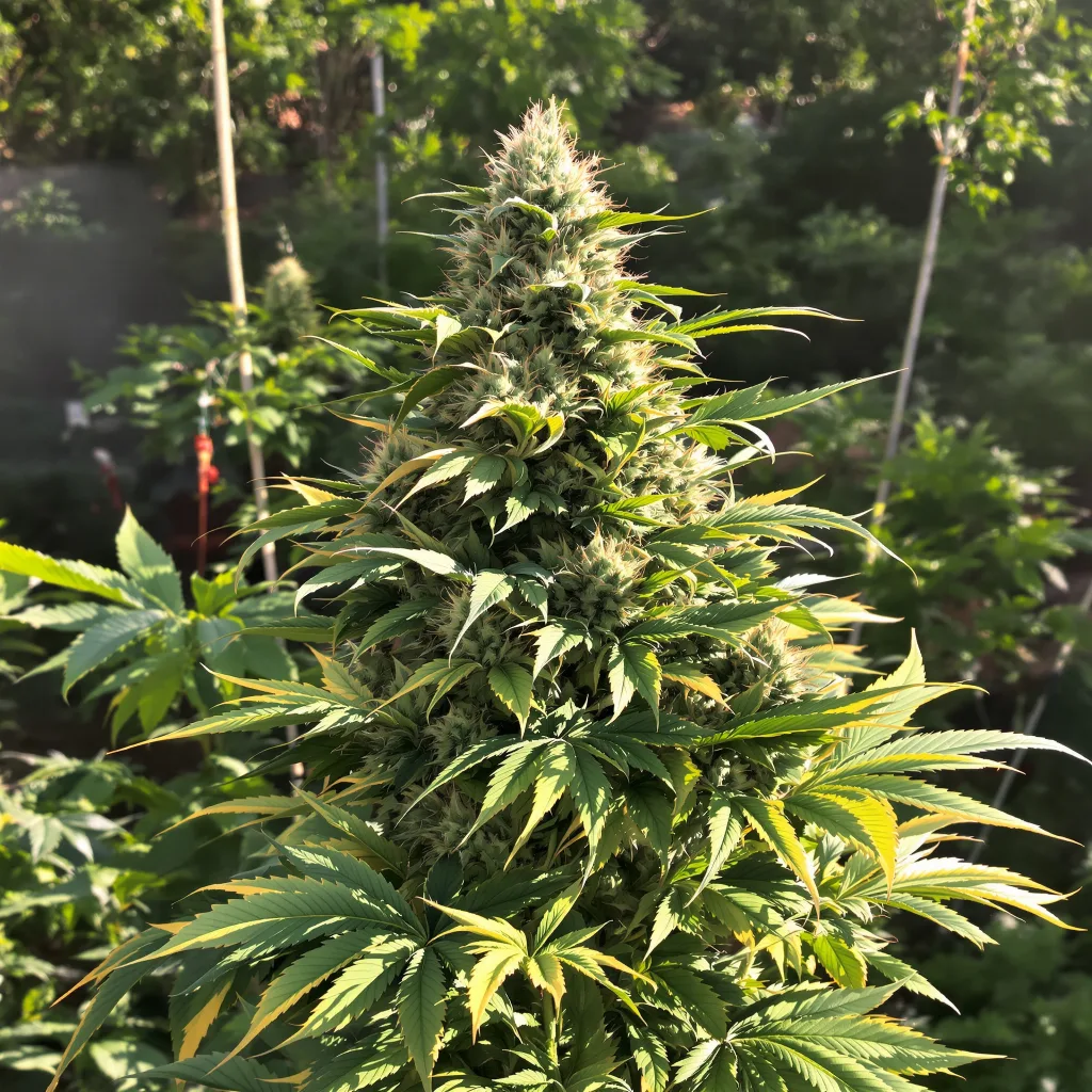 Hawaiian cannabis plant in flowering stage — 60-100 cm autoflower