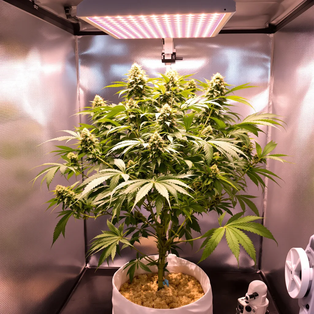 Hawaiian cannabis plant in flowering stage, 90-130 cm feminized