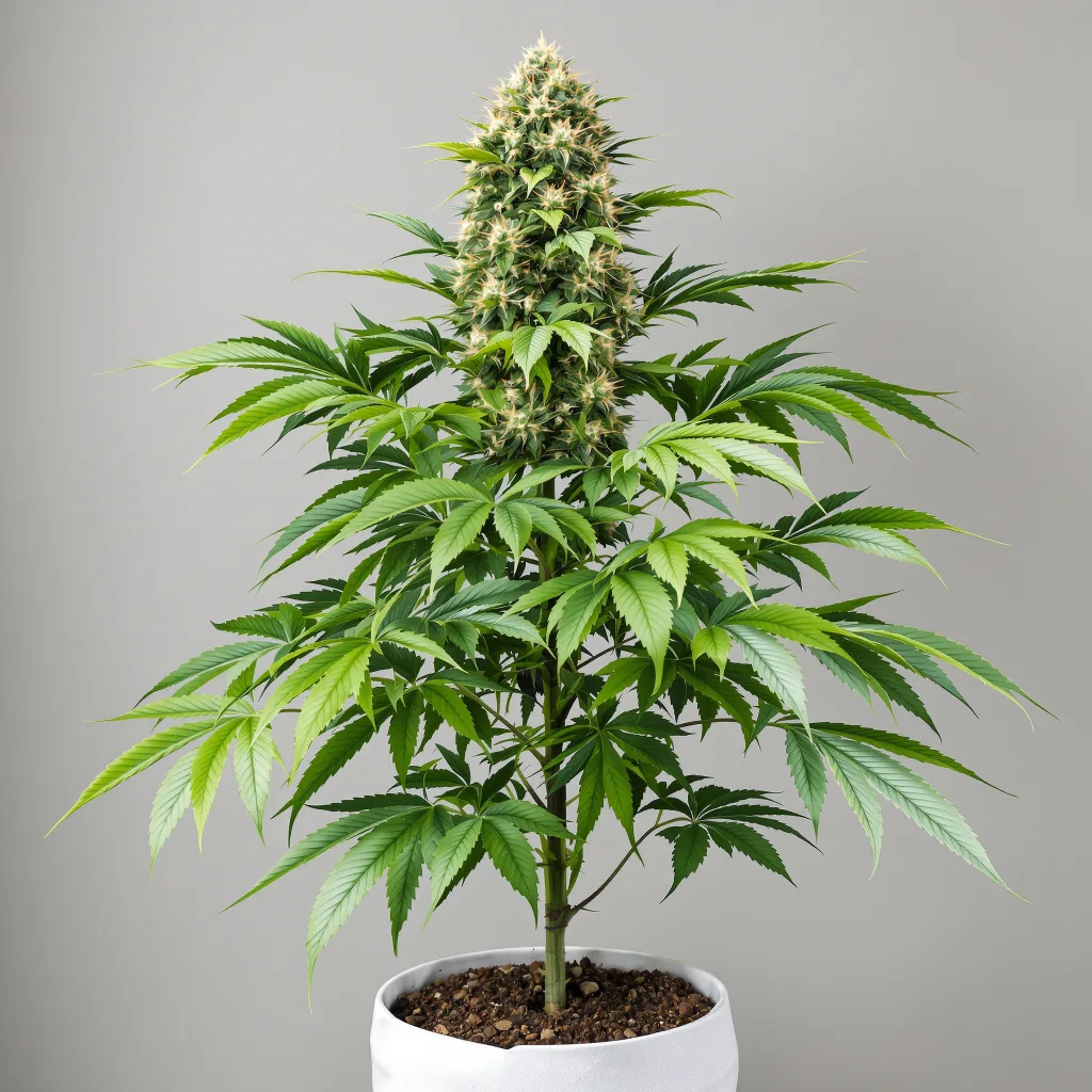 Hercules cannabis bud close-up showing dense purple-tinged calyxes