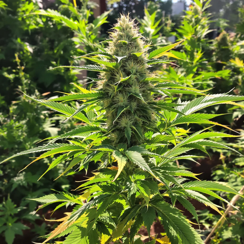 Hindu Skunk cannabis plant in flowering stage — 90-130 cm feminized