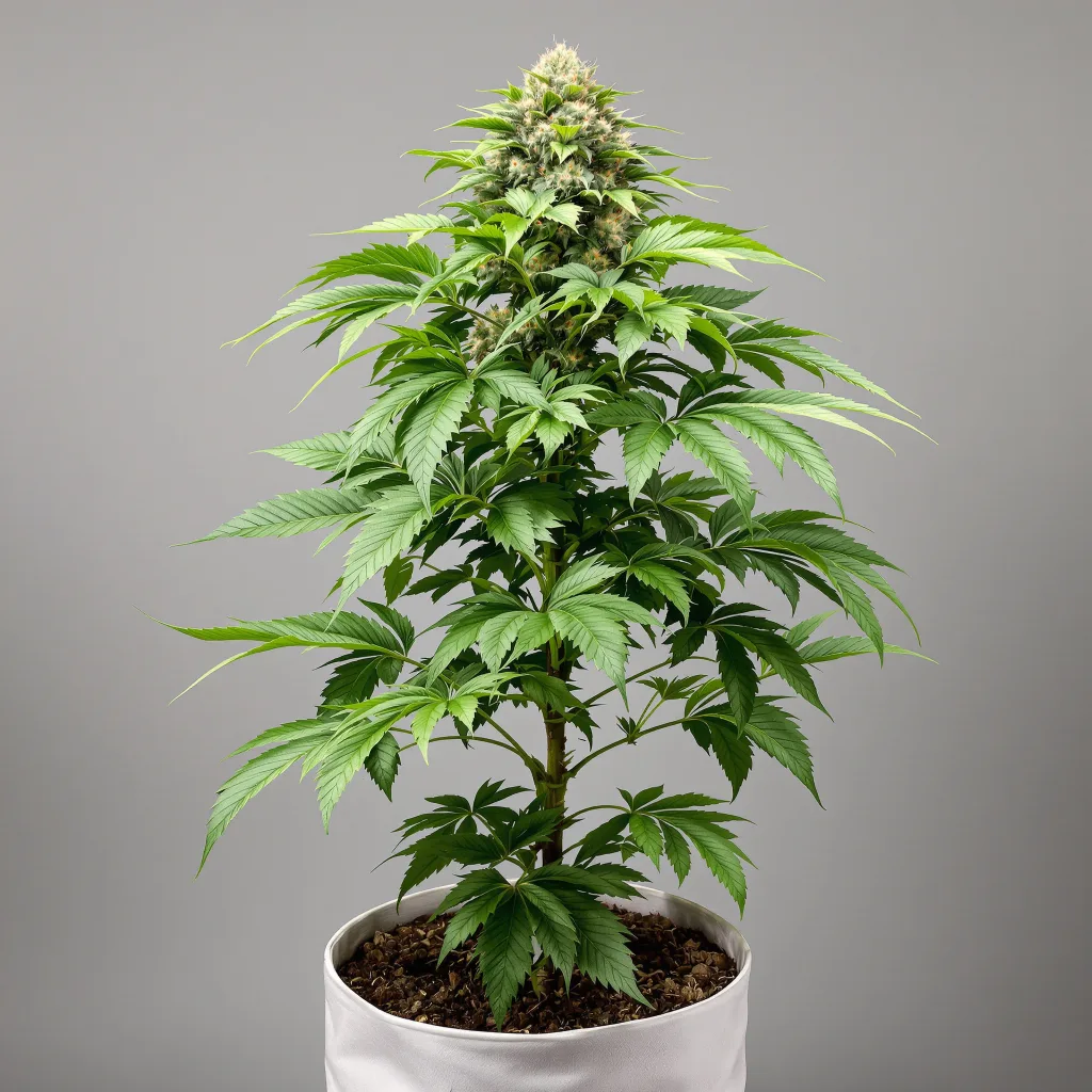 Humboldt Dream 79% indica / 21% sativa flower with visible trichomes