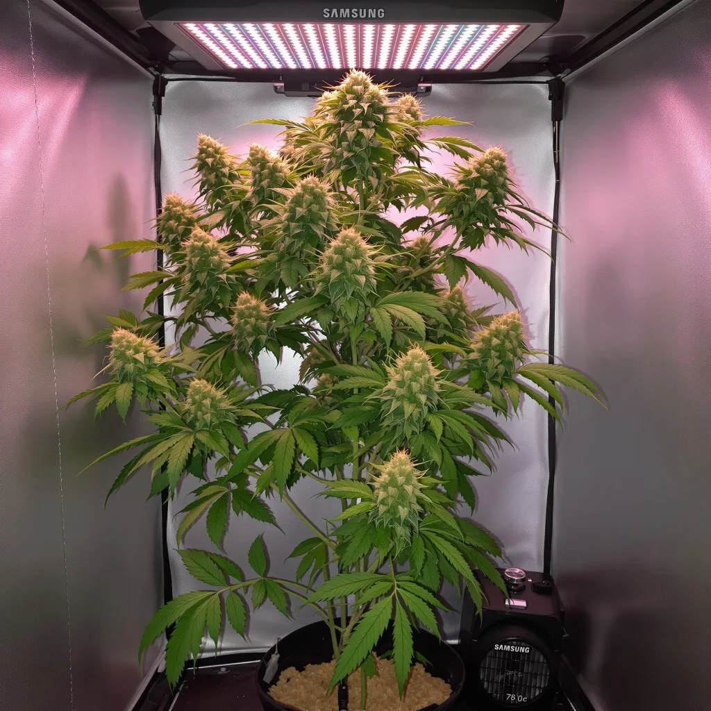 Jack Herer cannabis plant in flowering stage, 60-100 cm autoflower