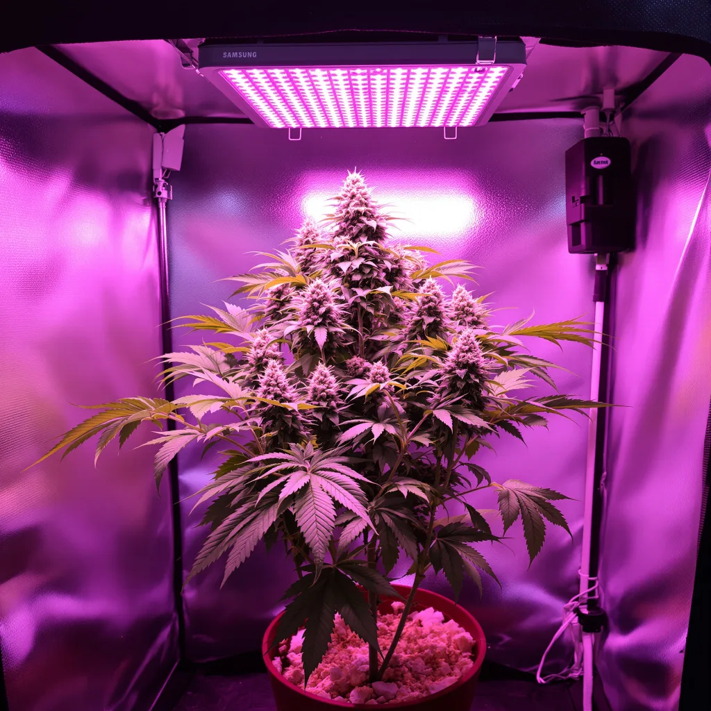 Jedi Kush cannabis plant in flowering stage, 90-130 cm feminized