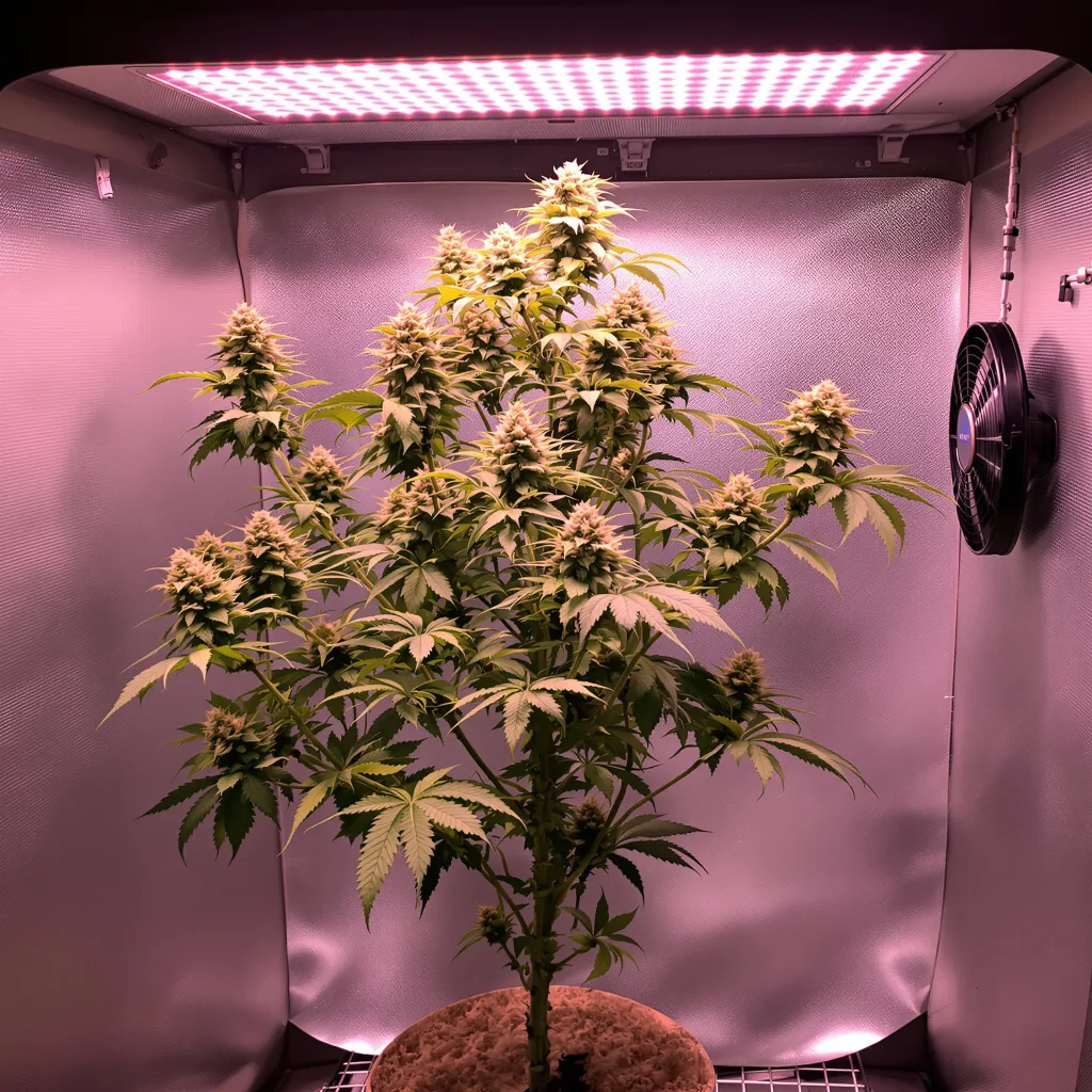 L.A. Sunshine cannabis plant in flowering stage, 60-100 cm autoflower