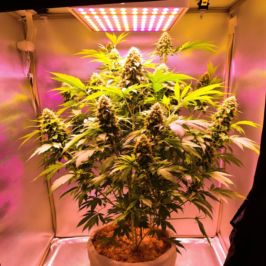 Lucky Dog cannabis plant in flowering stage, 90-130 cm feminized