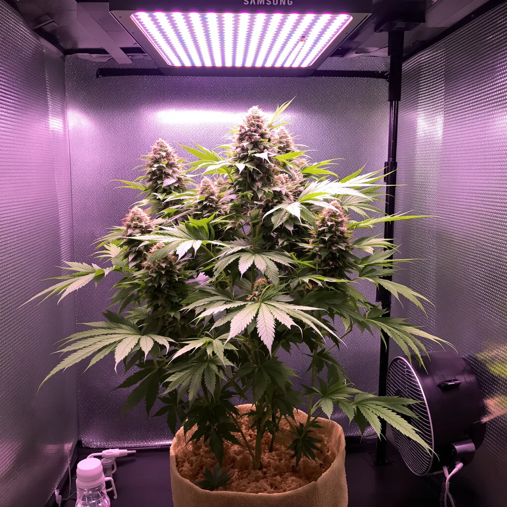 Mazar I Sharif cannabis plant in flowering stage, 60-100 cm autoflower