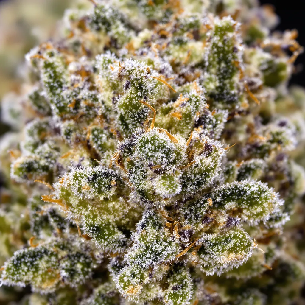 Mendocino Purps cannabis plant in flowering stage, 120-180 cm feminized