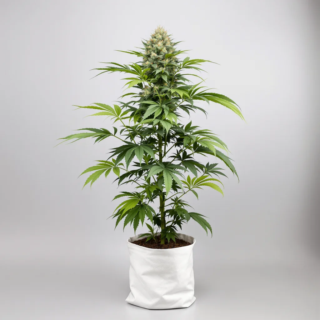 Nutter cannabis bud close-up showing dense purple-tinged calyxes