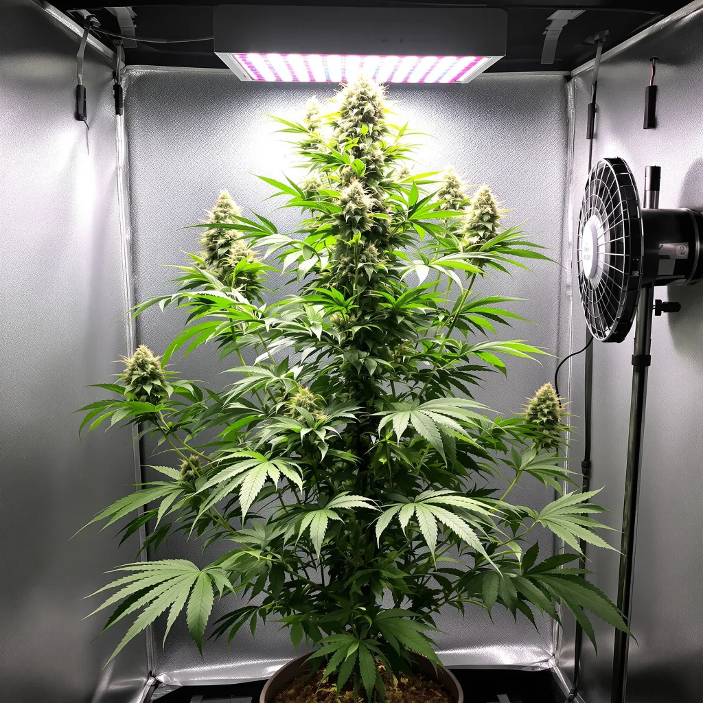 NYC Sour Diesel cannabis plant in flowering stage — 150-200 cm feminized