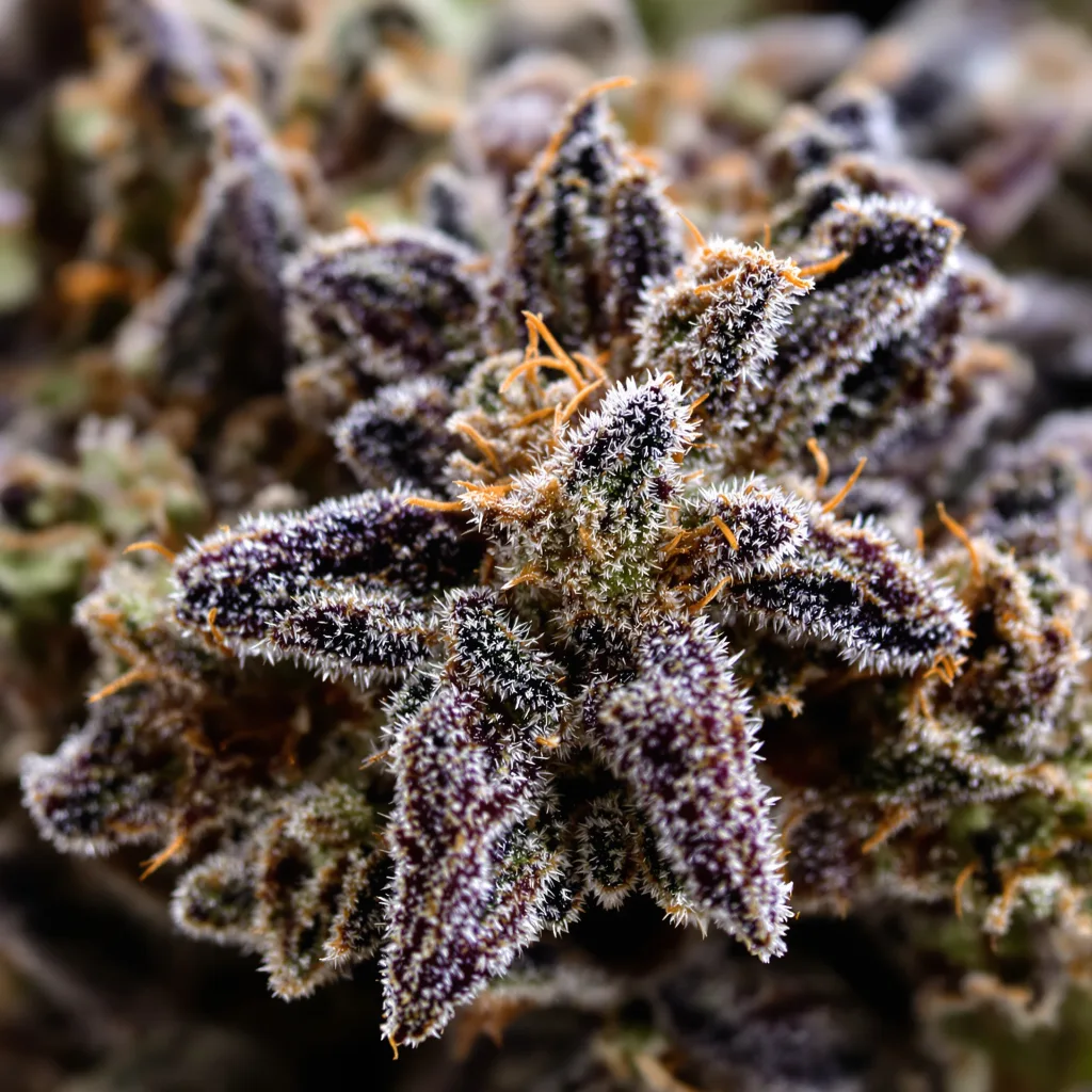 Orange Kush Cake cannabis plant in flowering stage, 90-130 cm feminized