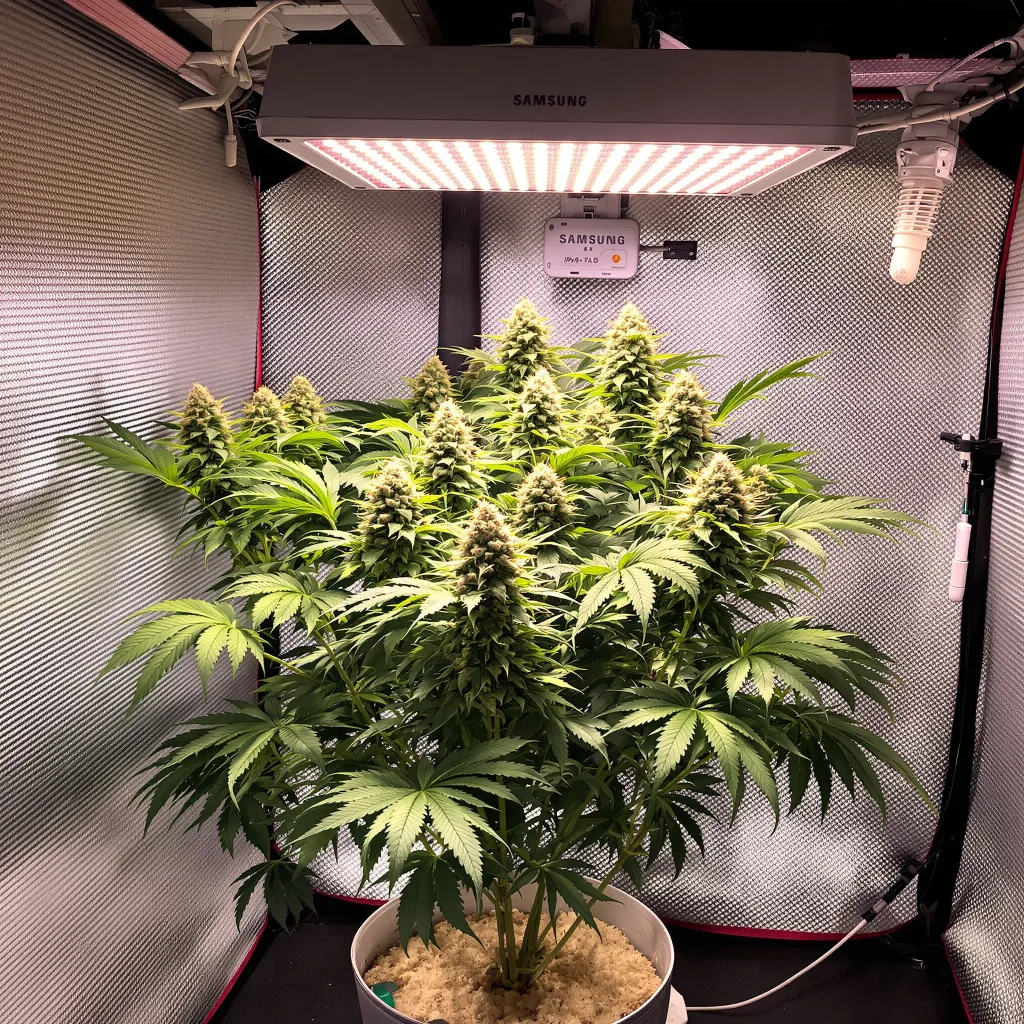 Pakistan Valley Kush cannabis plant in flowering stage — 90-130 cm feminized