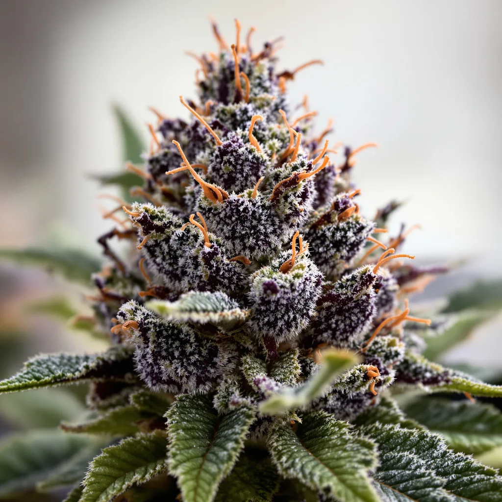 Purple Arrow cannabis plant in flowering stage, 90-130 cm feminized