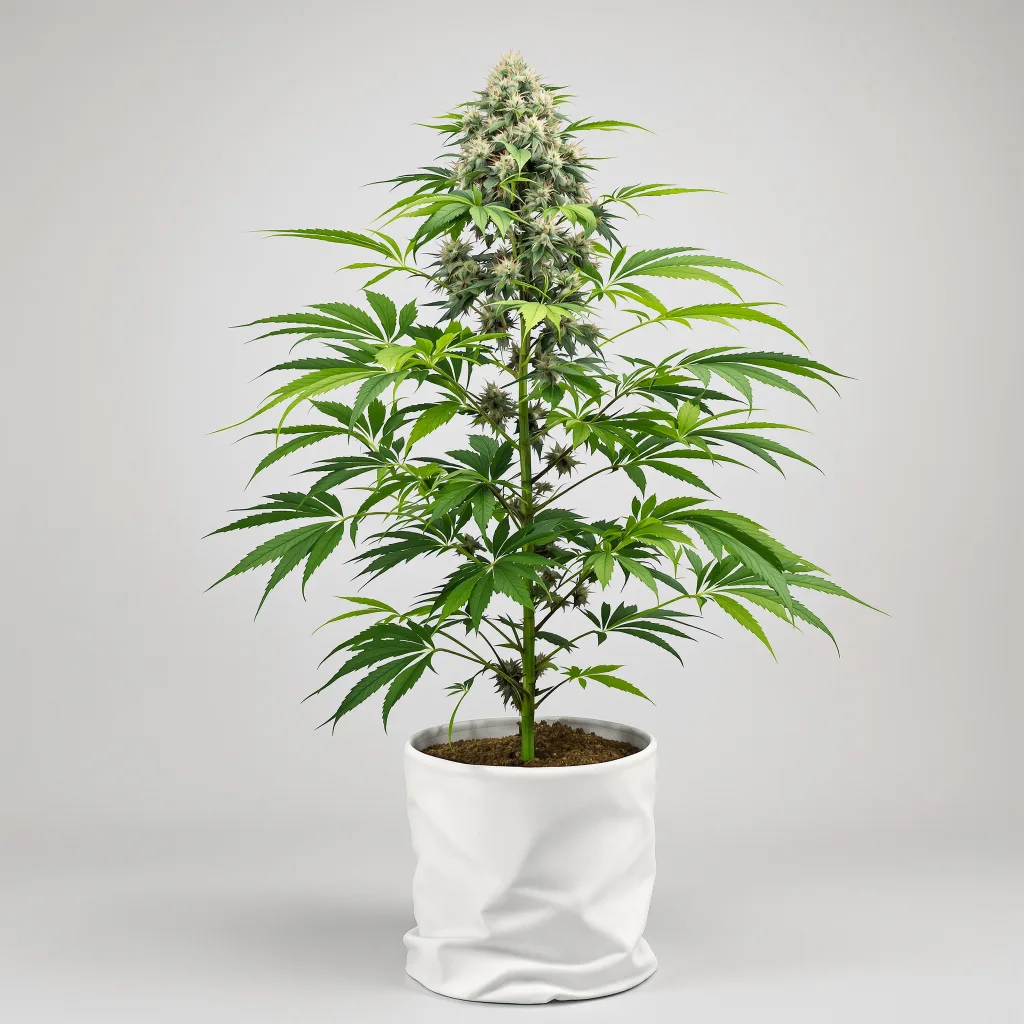 Purple Chemdawg 71% indica / 29% sativa flower with visible trichomes