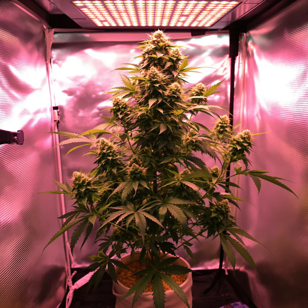 Purple Dream cannabis plant in flowering stage — 120-180 cm feminized