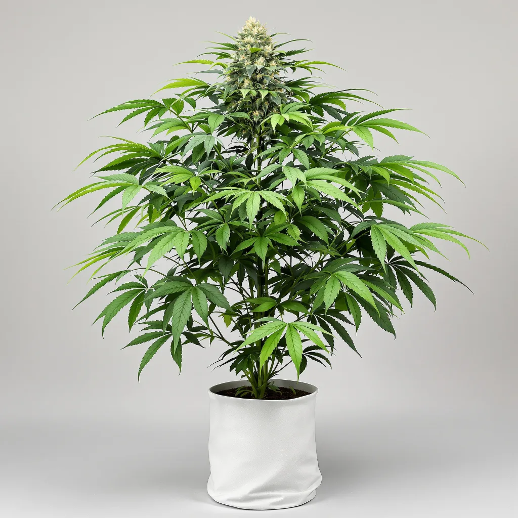 Purple Passion 89% indica / 11% sativa flower with visible trichomes