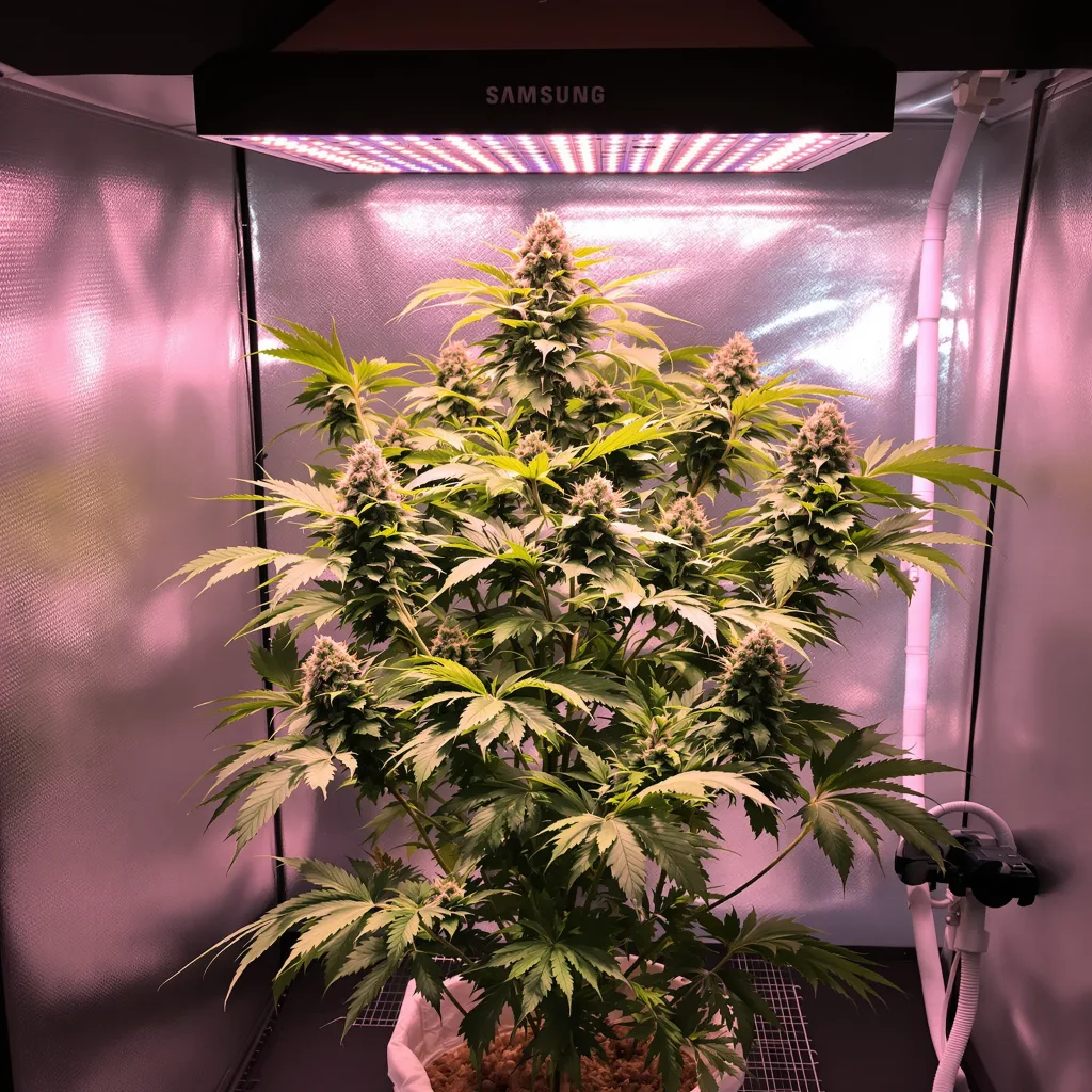 Queso cannabis plant in flowering stage, 60-100 cm autoflower