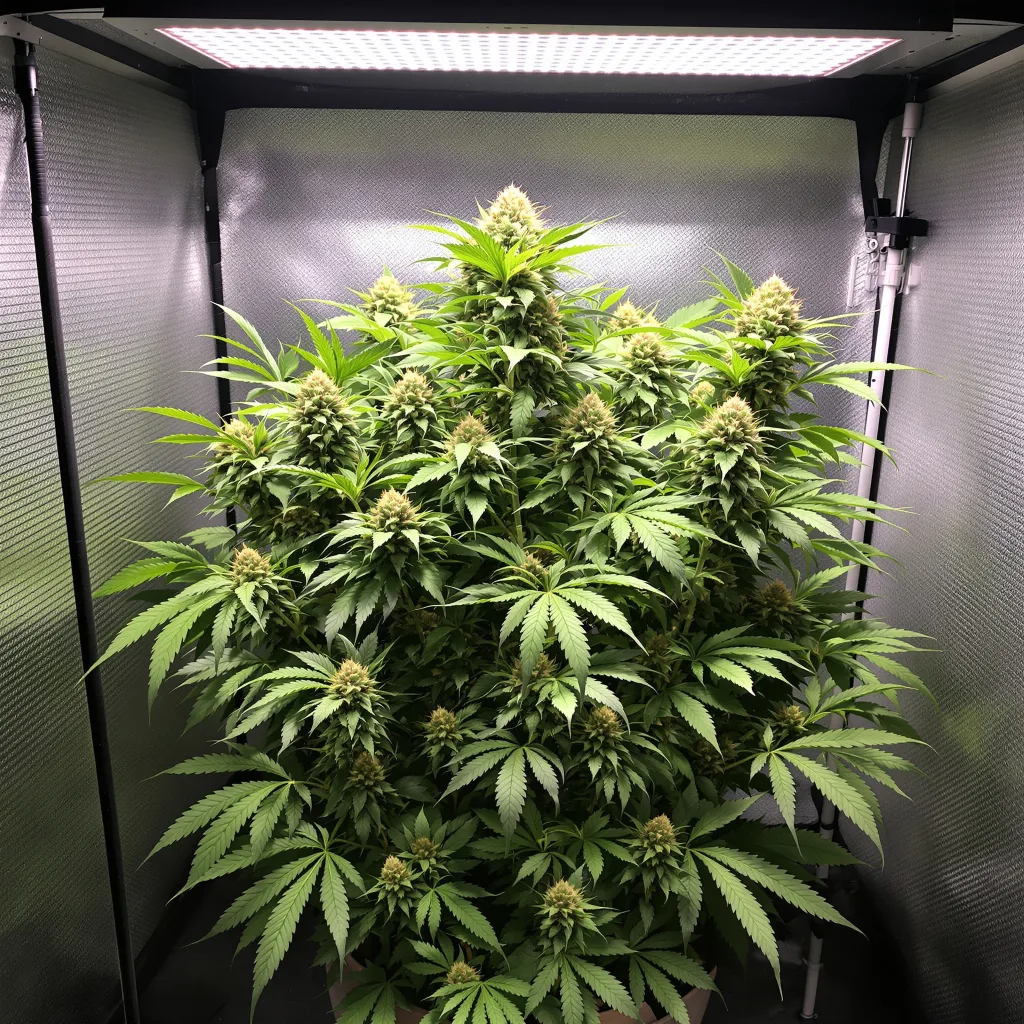 Red Eye OG cannabis plant in flowering stage — 90-130 cm feminized