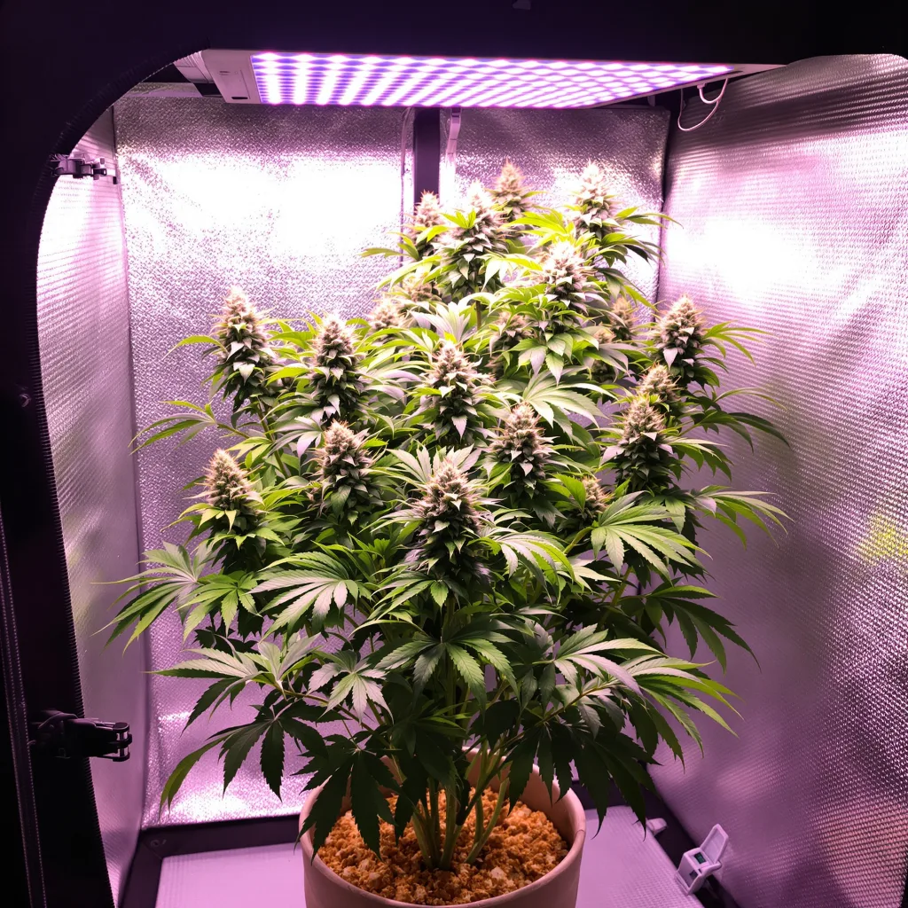 Remedy cannabis plant in flowering stage, 60-100 cm autoflower