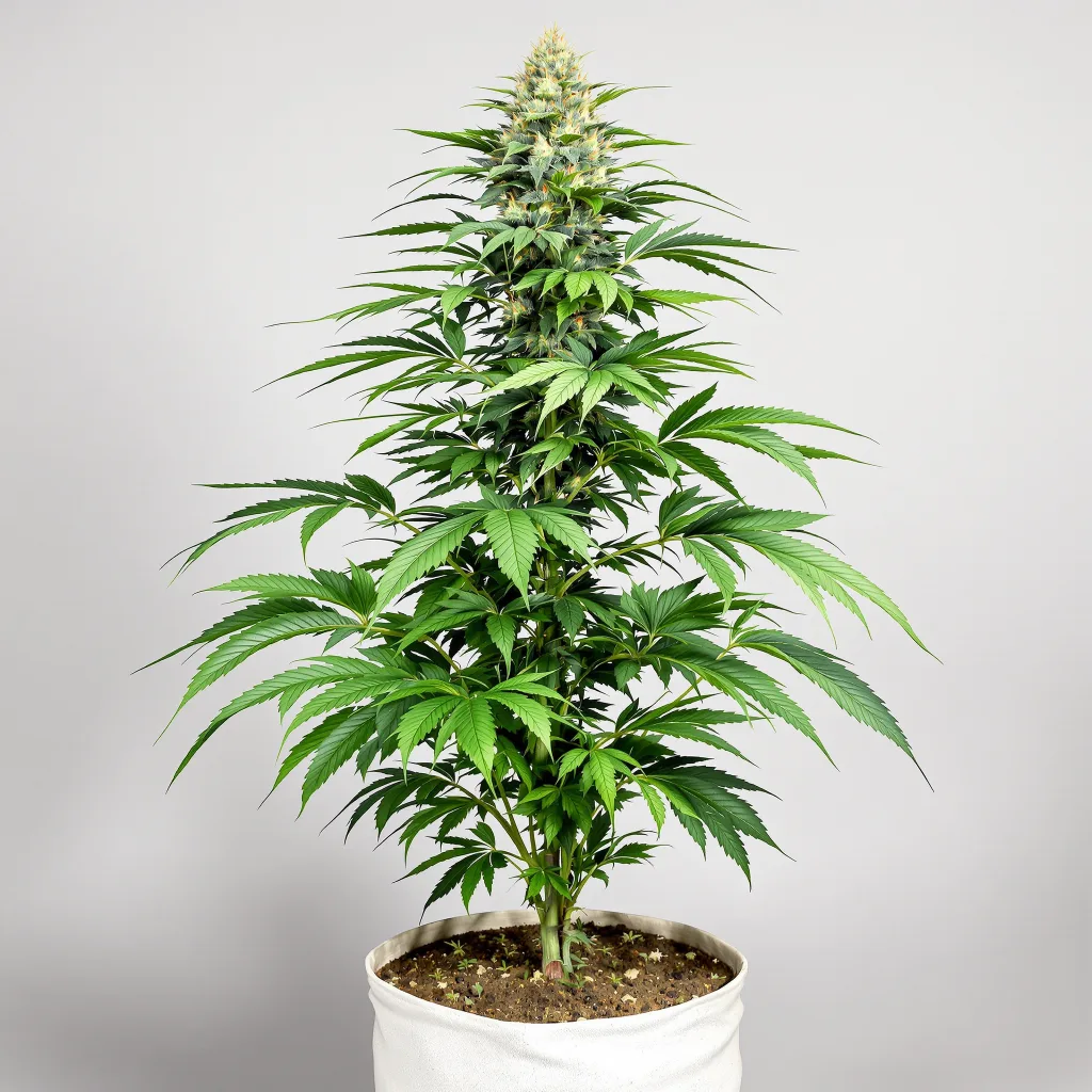 Scott's OG 80% indica / 20% sativa flower with visible trichomes