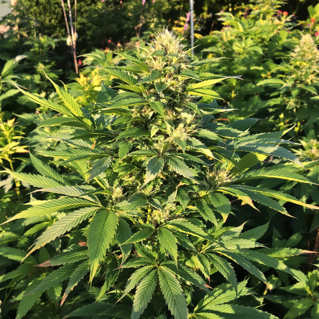 Silverback Gorilla cannabis plant in flowering stage — 60-100 cm autoflower