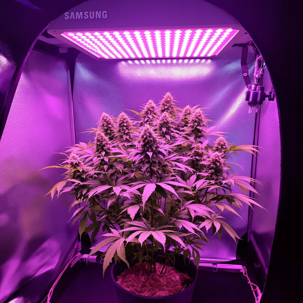 Special Kush #1 cannabis plant in flowering stage, 60-100 cm autoflower