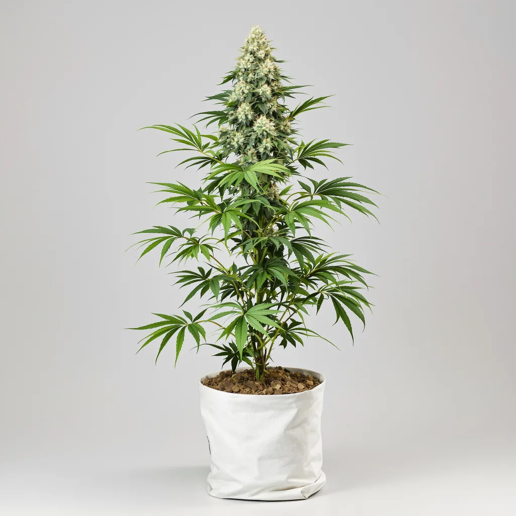 Sticky Dickie cannabis bud close-up showing dense forest-green nugs