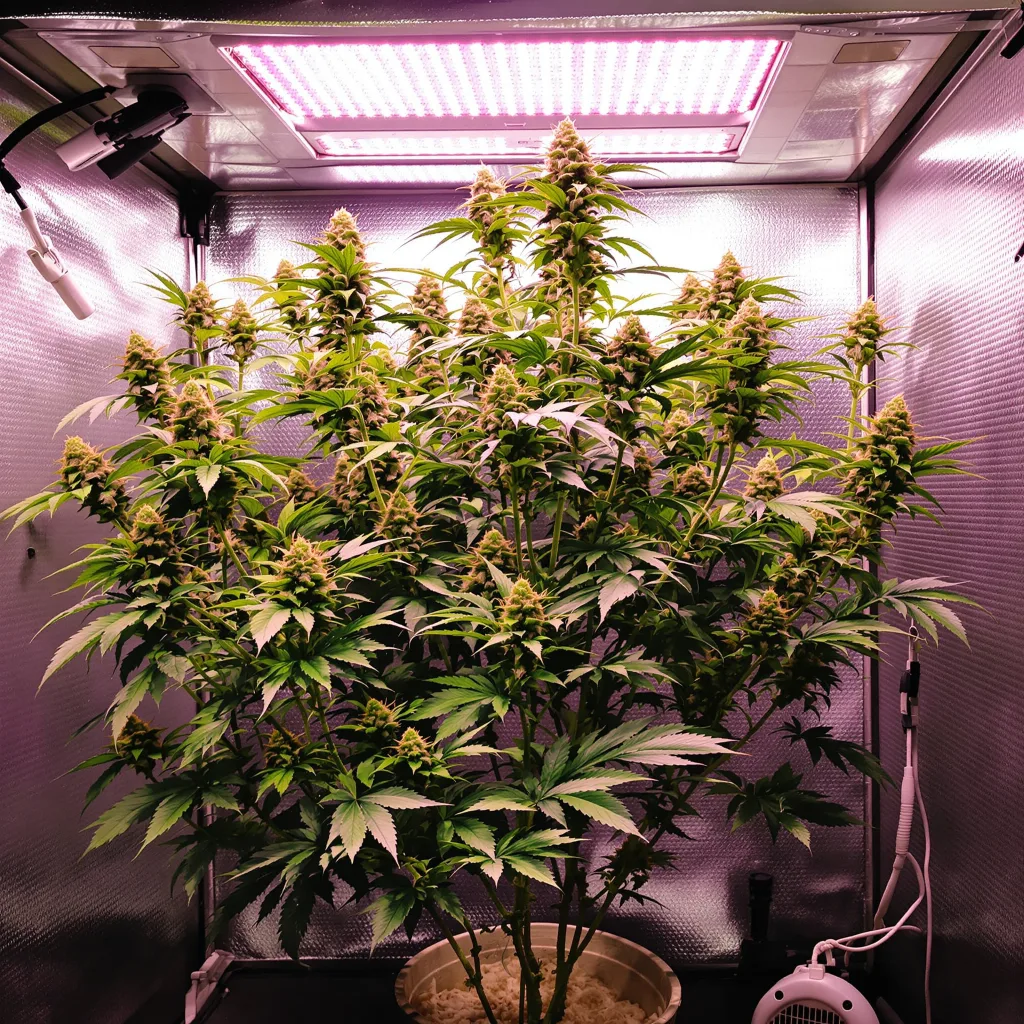 Strawberry Cheese cannabis plant in flowering stage — 120-180 cm feminized
