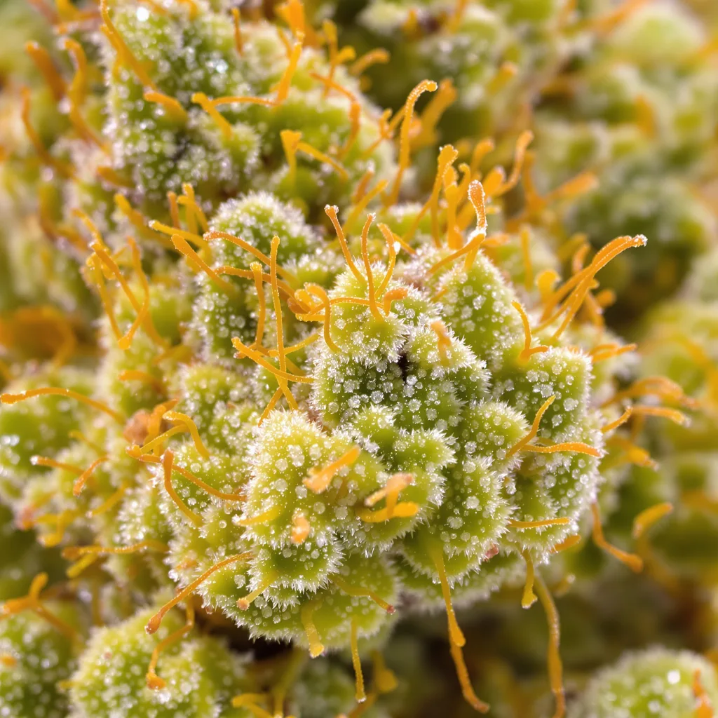 Strawberry Haze cannabis plant in flowering stage, 60-100 cm autoflower