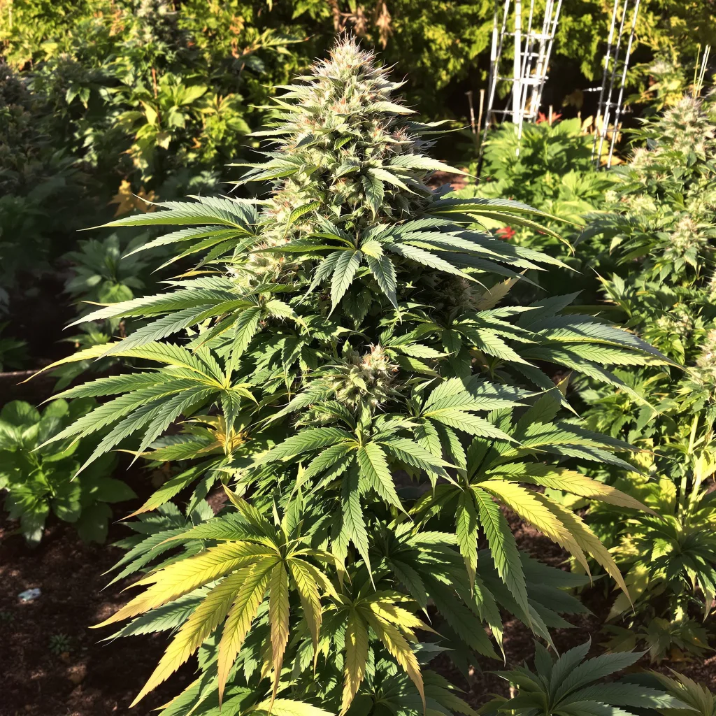 Super Skunk cannabis plant in flowering stage — 90-130 cm feminized