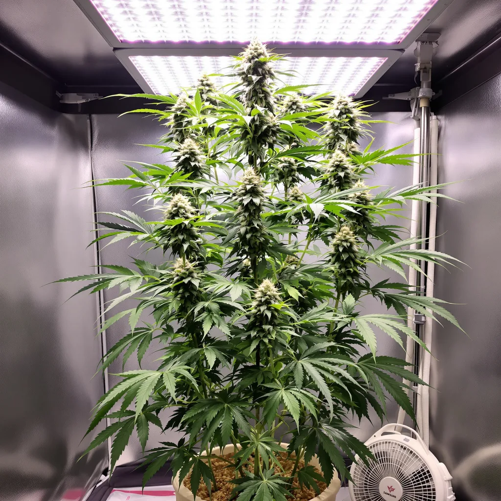 Sweet Diesel cannabis plant in flowering stage, 60-100 cm autoflower