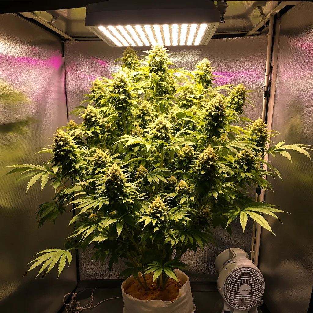 Sweet Tooth cannabis plant in flowering stage, 60-100 cm autoflower