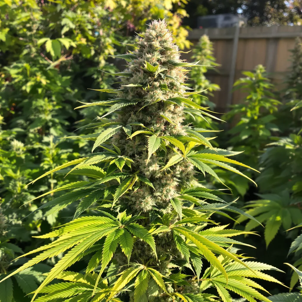 Tahoe OG Kush cannabis plant in flowering stage — 60-100 cm autoflower