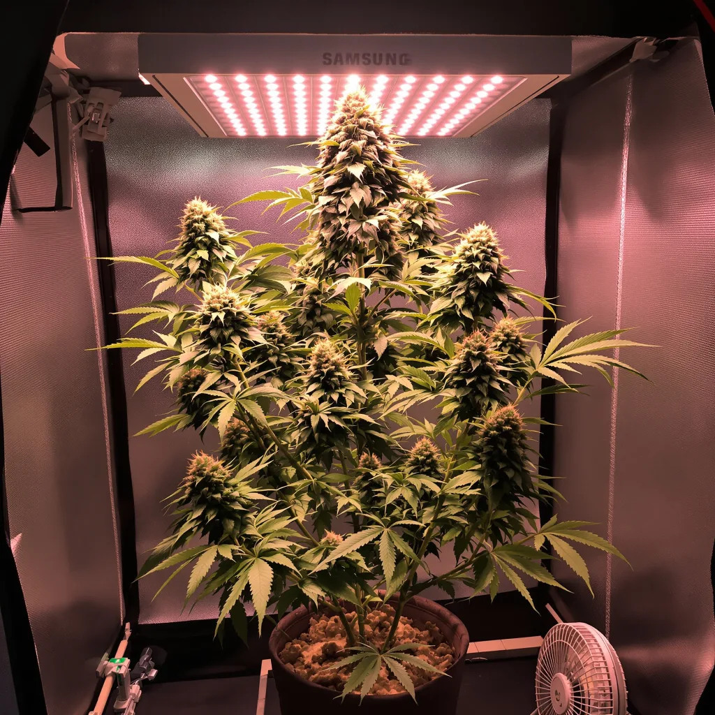 Tahoe OG Kush 62% indica / 38% sativa flower with visible trichomes