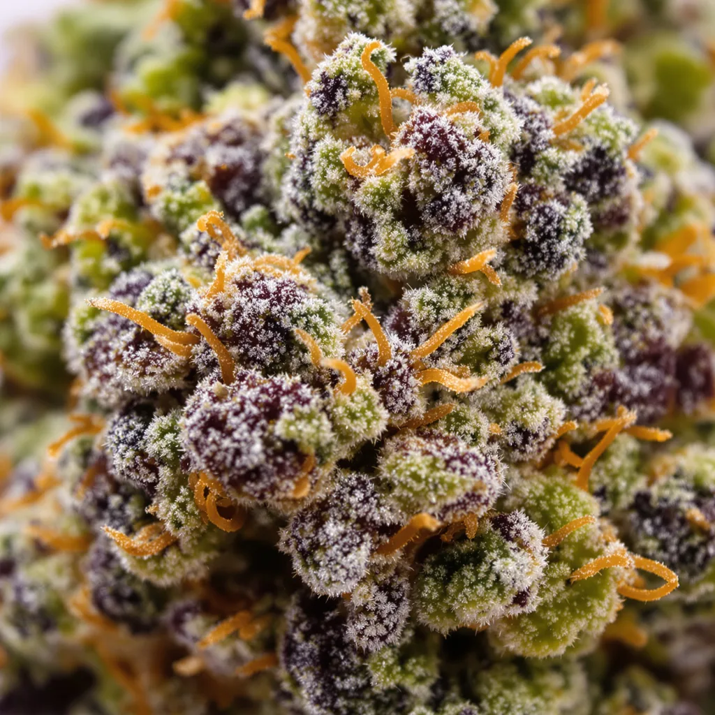 Tangerine Kush cannabis plant in flowering stage, 60-100 cm autoflower