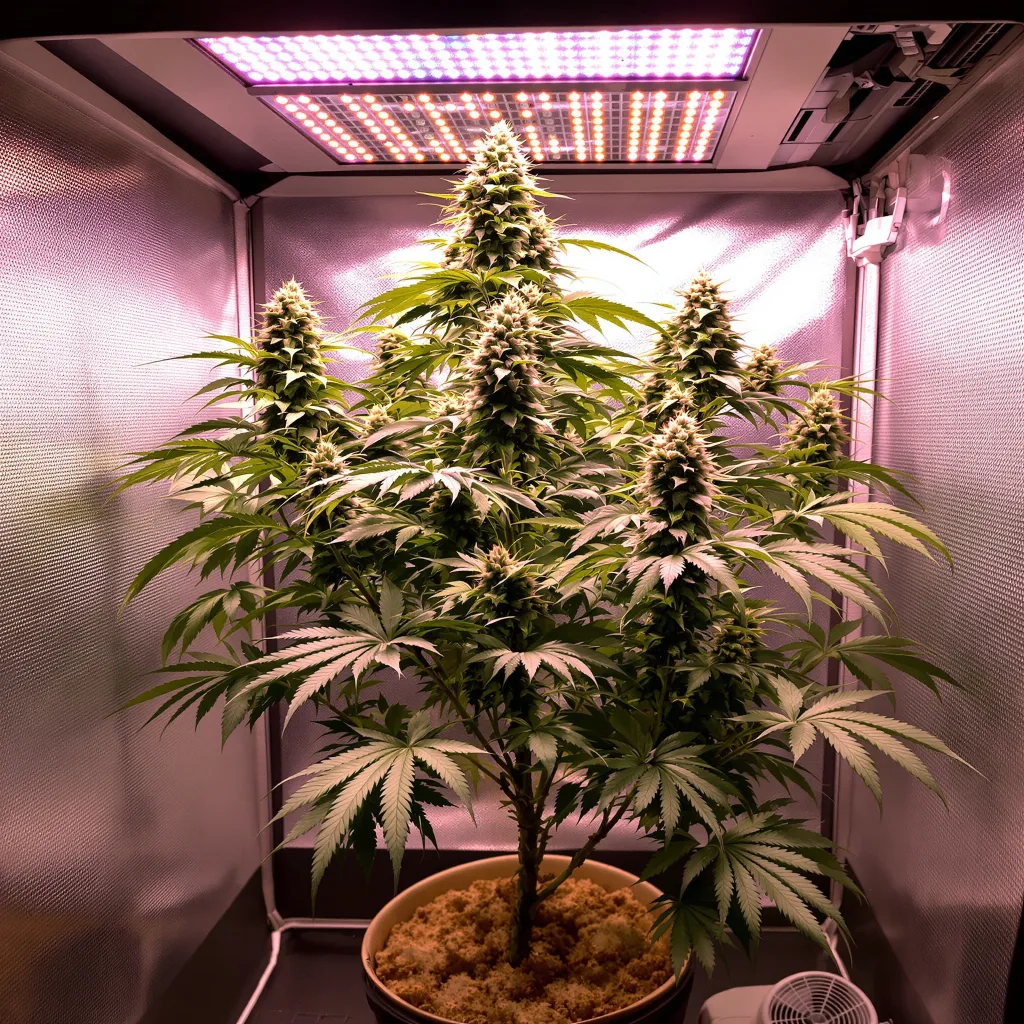 The Big Stink cannabis plant in flowering stage — 90-130 cm feminized