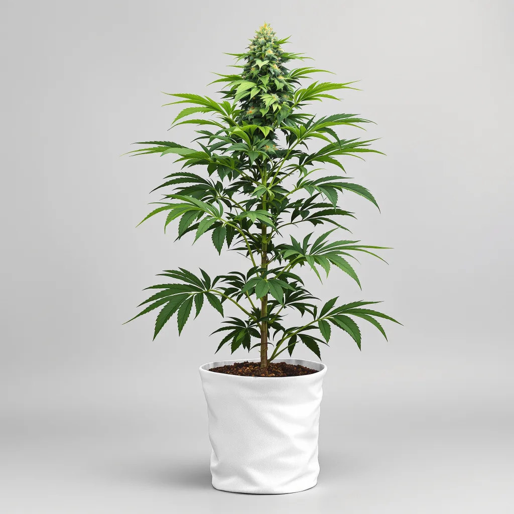 The White cannabis bud close-up showing dense purple-tinged calyxes