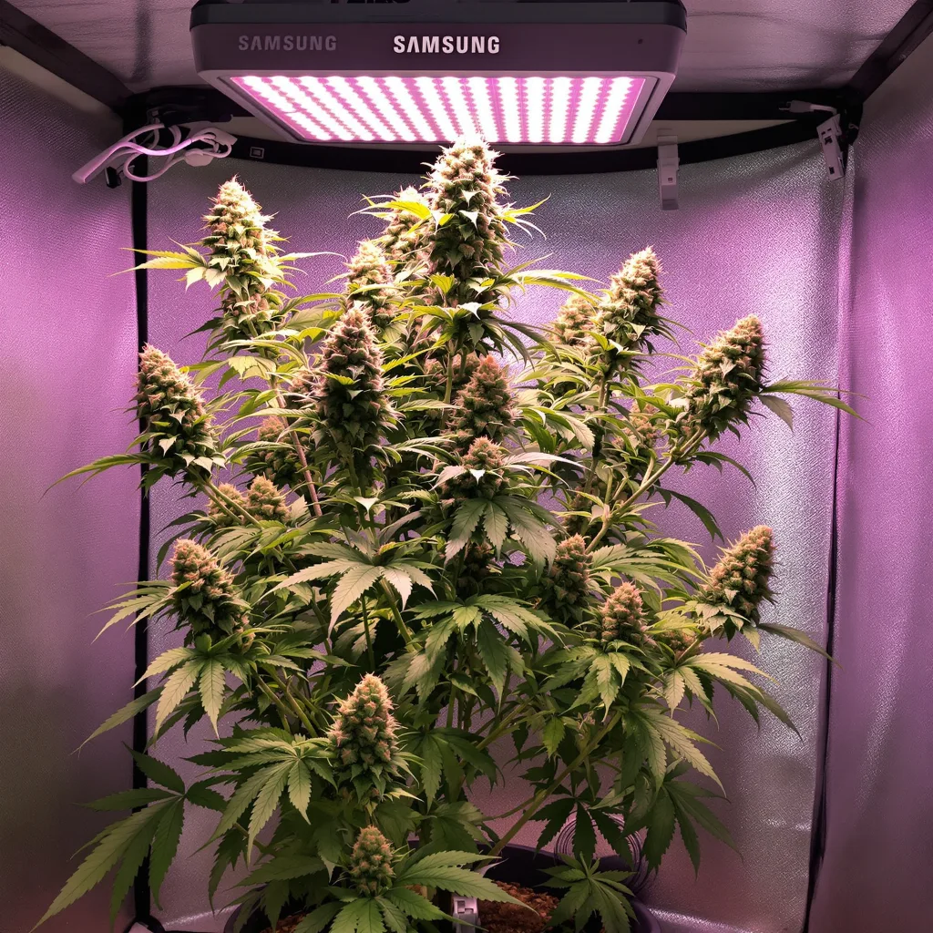 Tiger Woods cannabis plant in flowering stage, 60-100 cm autoflower