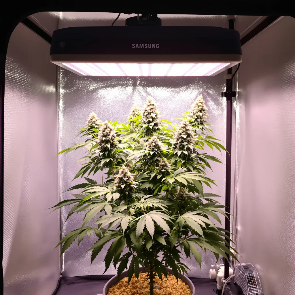 Tigermelon cannabis plant in flowering stage, 60-100 cm autoflower