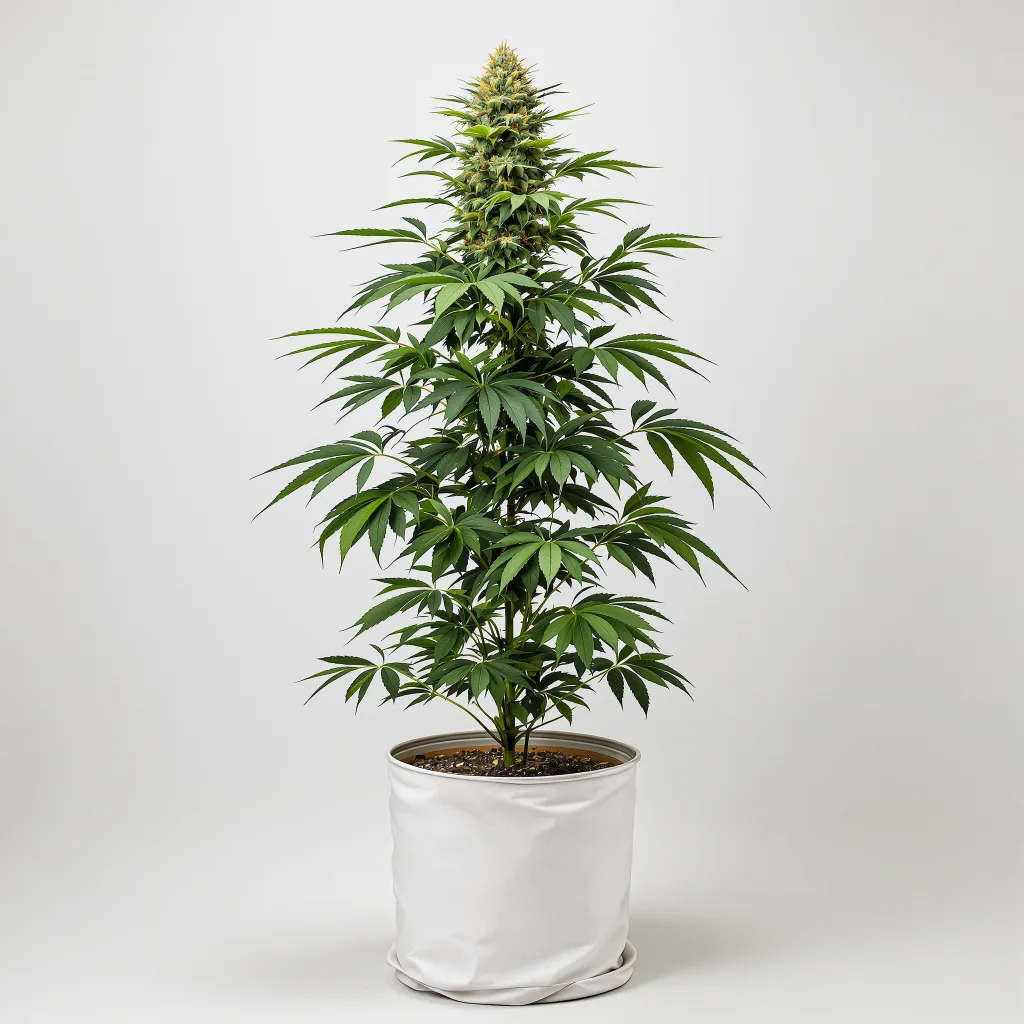 True OG 75% indica / 25% sativa flower with visible trichomes