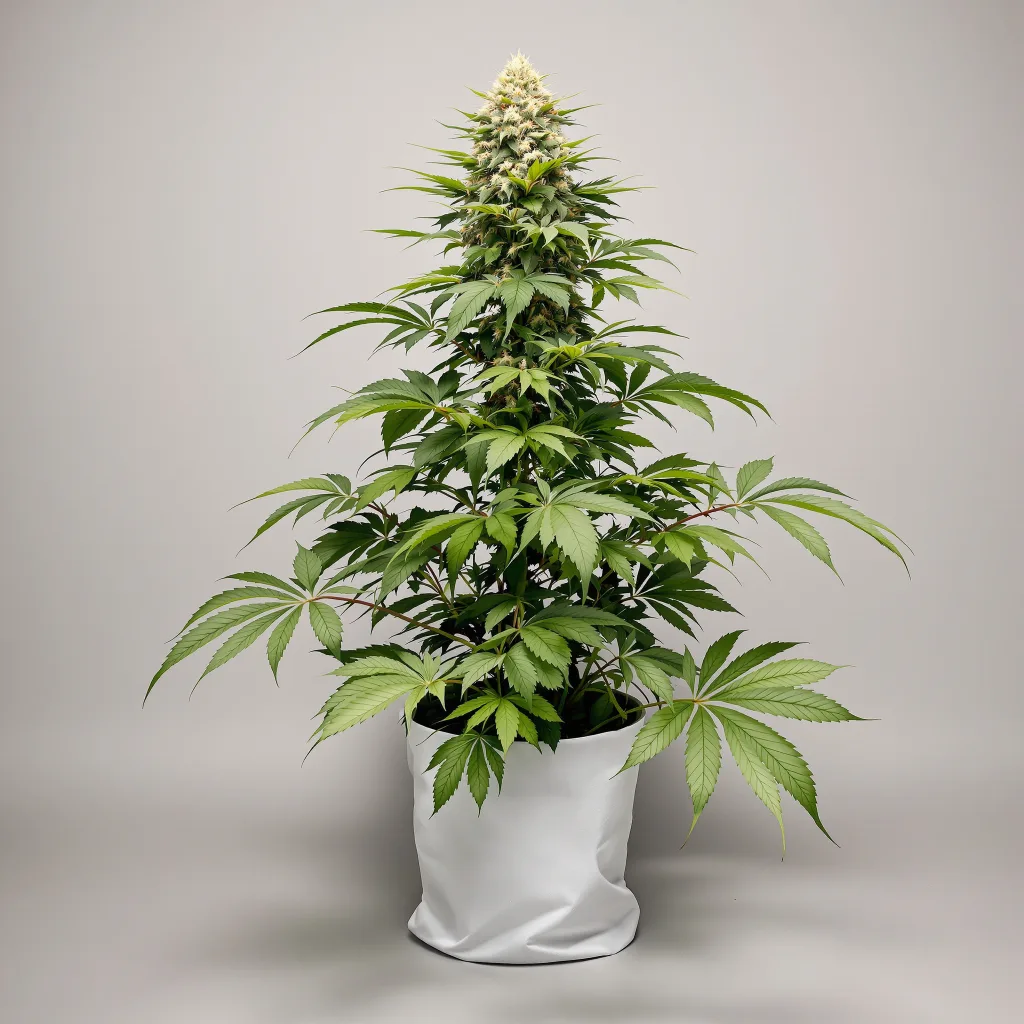 Vader OG cannabis bud close-up showing dense purple-tinged calyxes