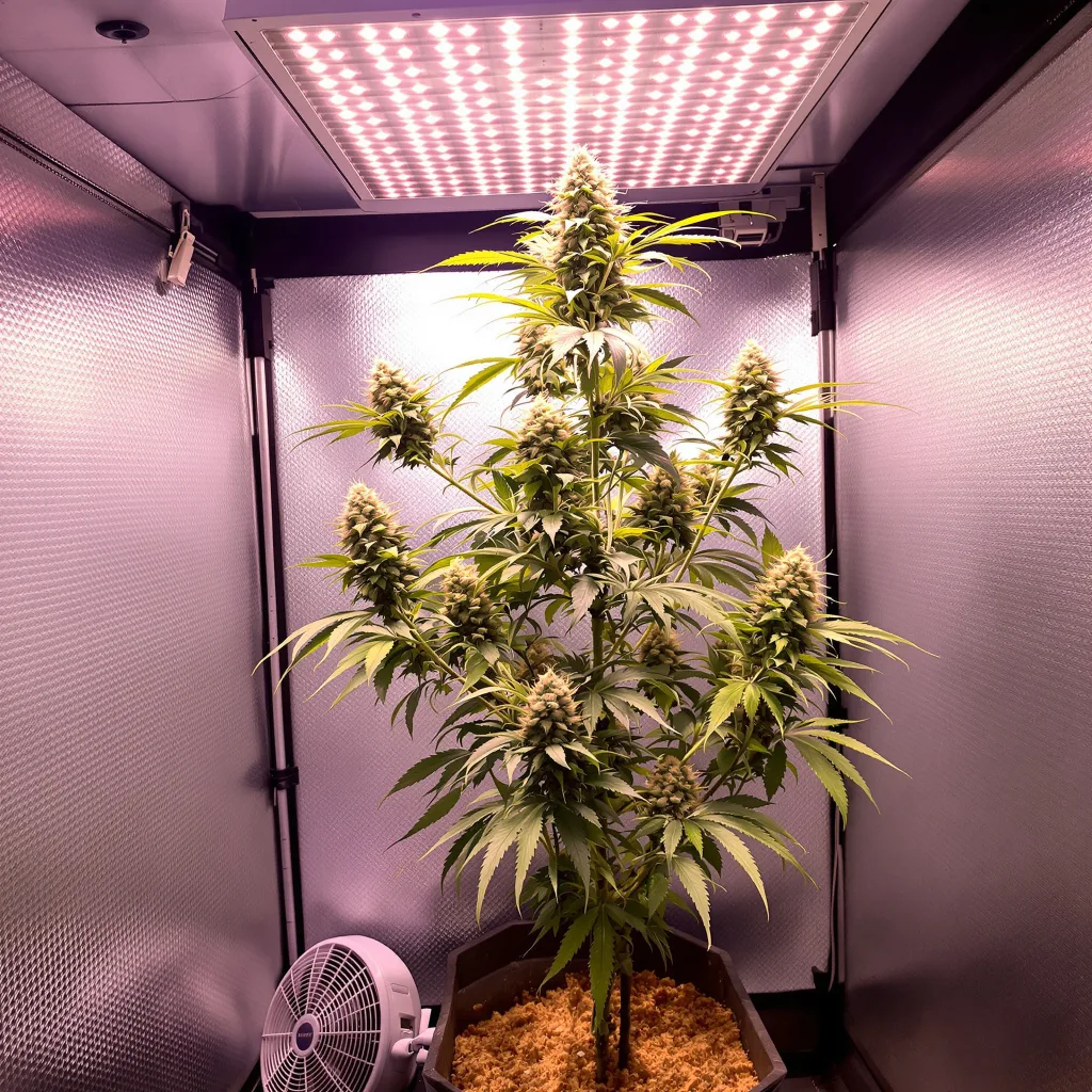 Venom OG cannabis plant in flowering stage, 120-180 cm feminized