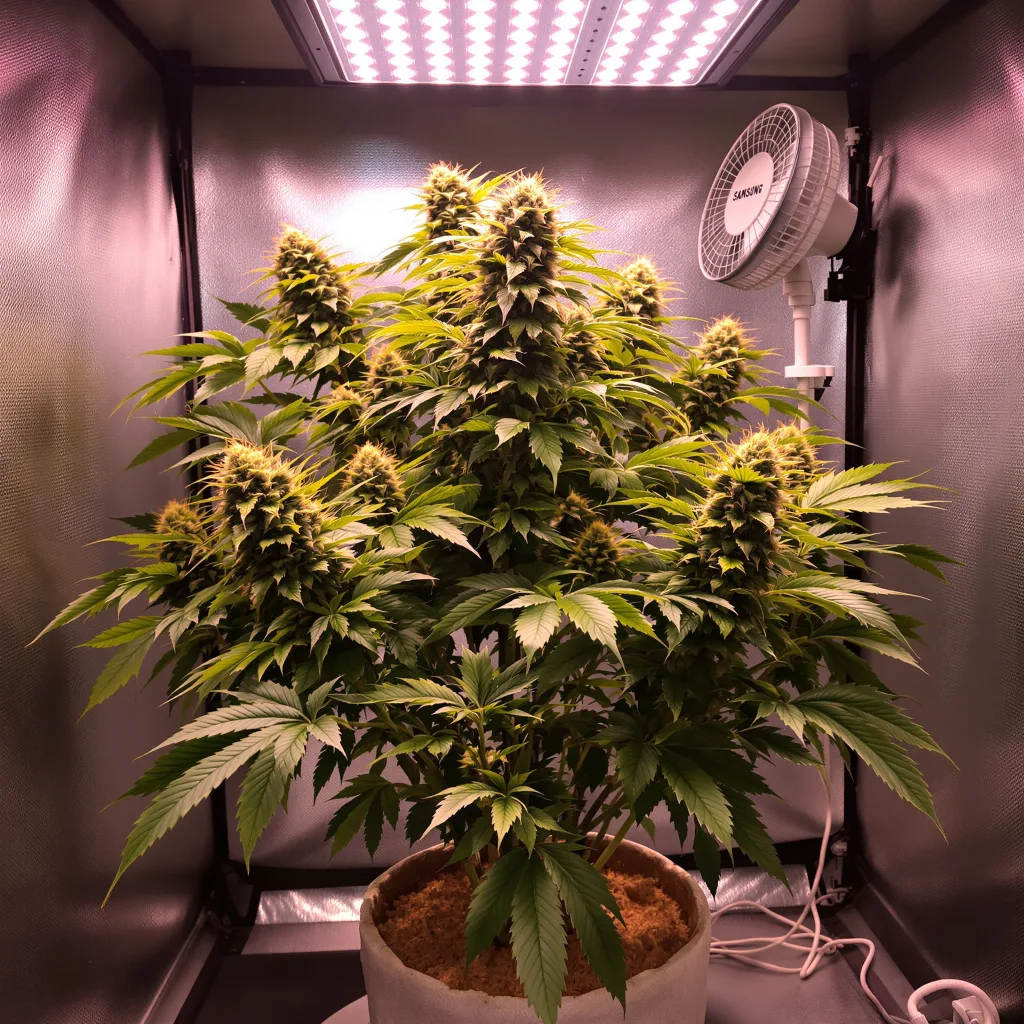 Wild Hog cannabis plant in flowering stage, 60-100 cm autoflower