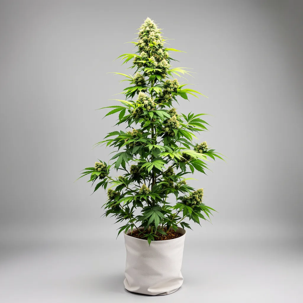 Wilson cannabis bud close-up showing dense forest-green nugs