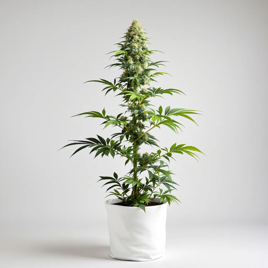 Wonder Woman cannabis bud close-up showing balanced bud structure with frosted trichomes