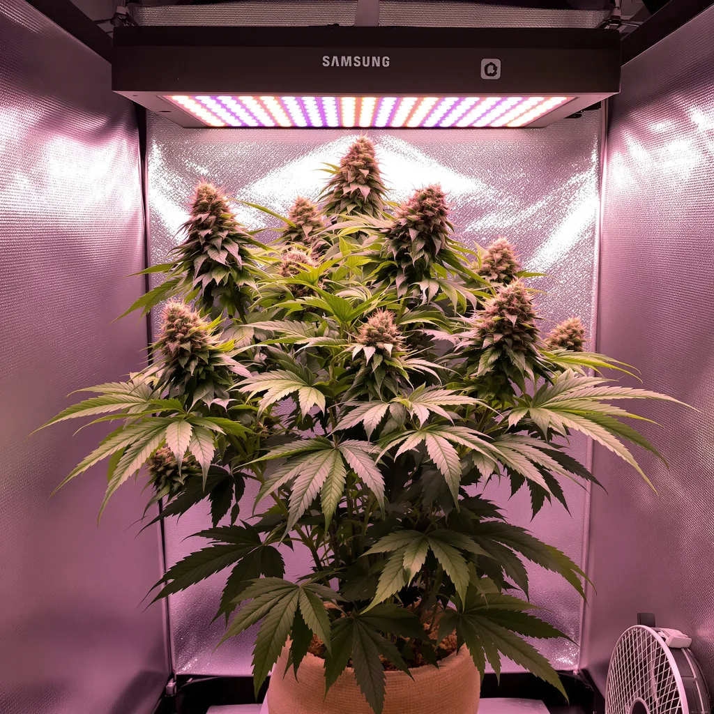 XXX 420 cannabis plant in flowering stage, 60-100 cm autoflower