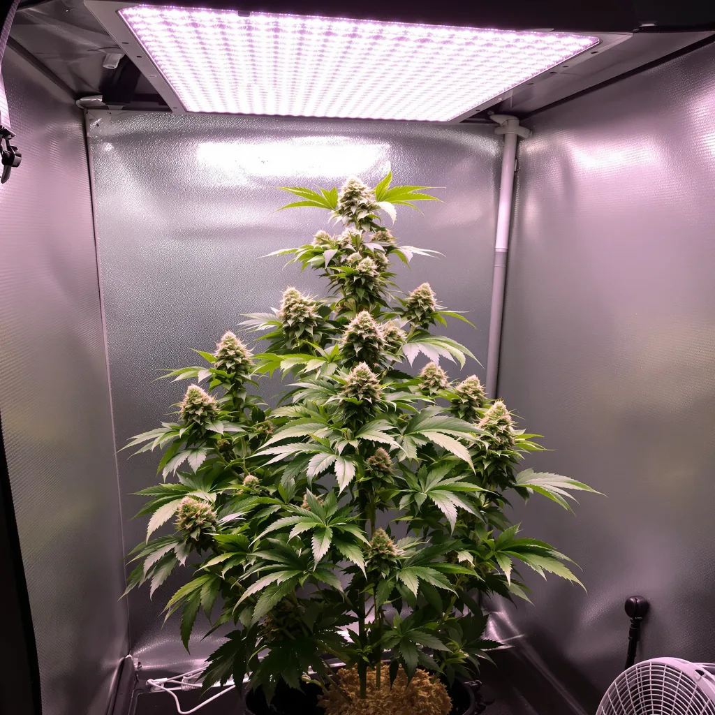 Yumboldt cannabis plant in flowering stage, 60-100 cm autoflower