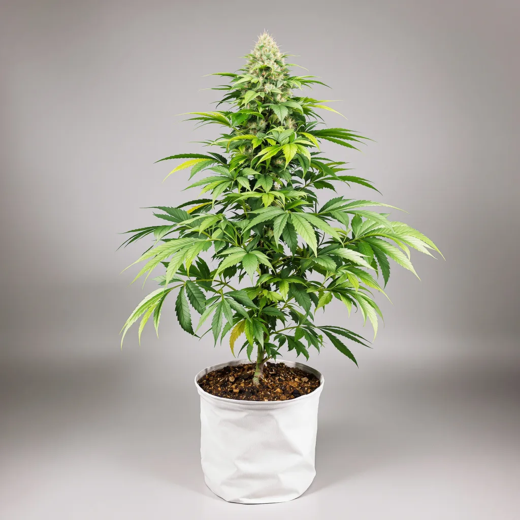 Zebra Cake 70% indica / 30% sativa flower with visible trichomes