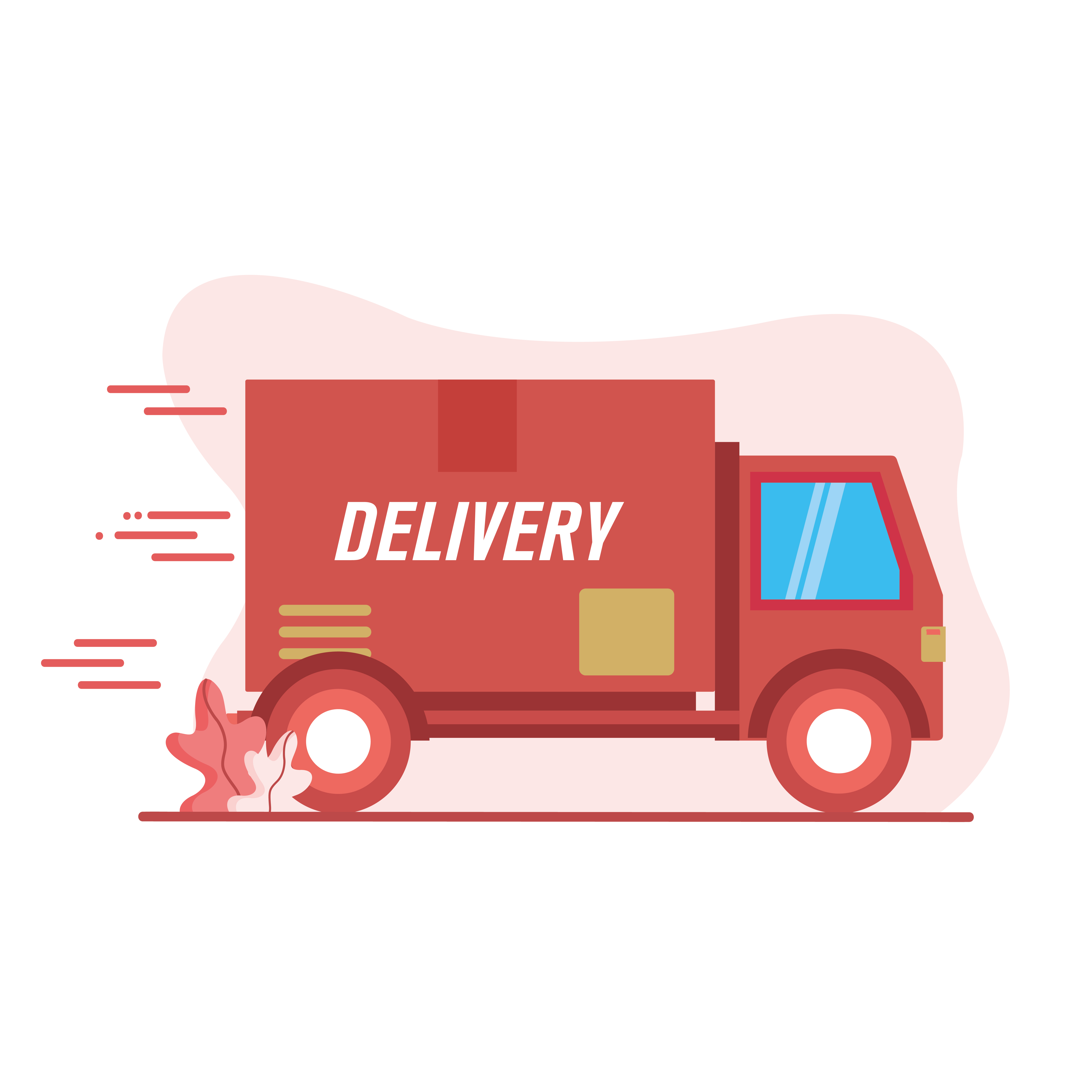 Delivery truck