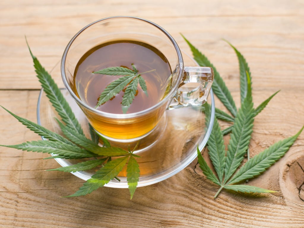 Cannabis tea