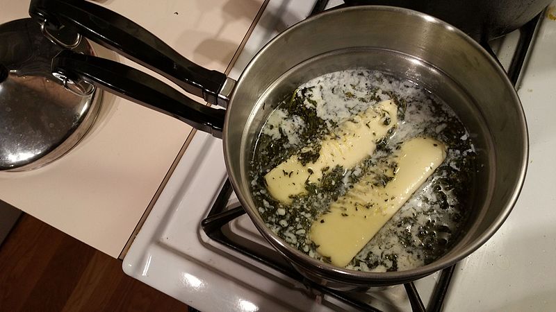infuse in butter